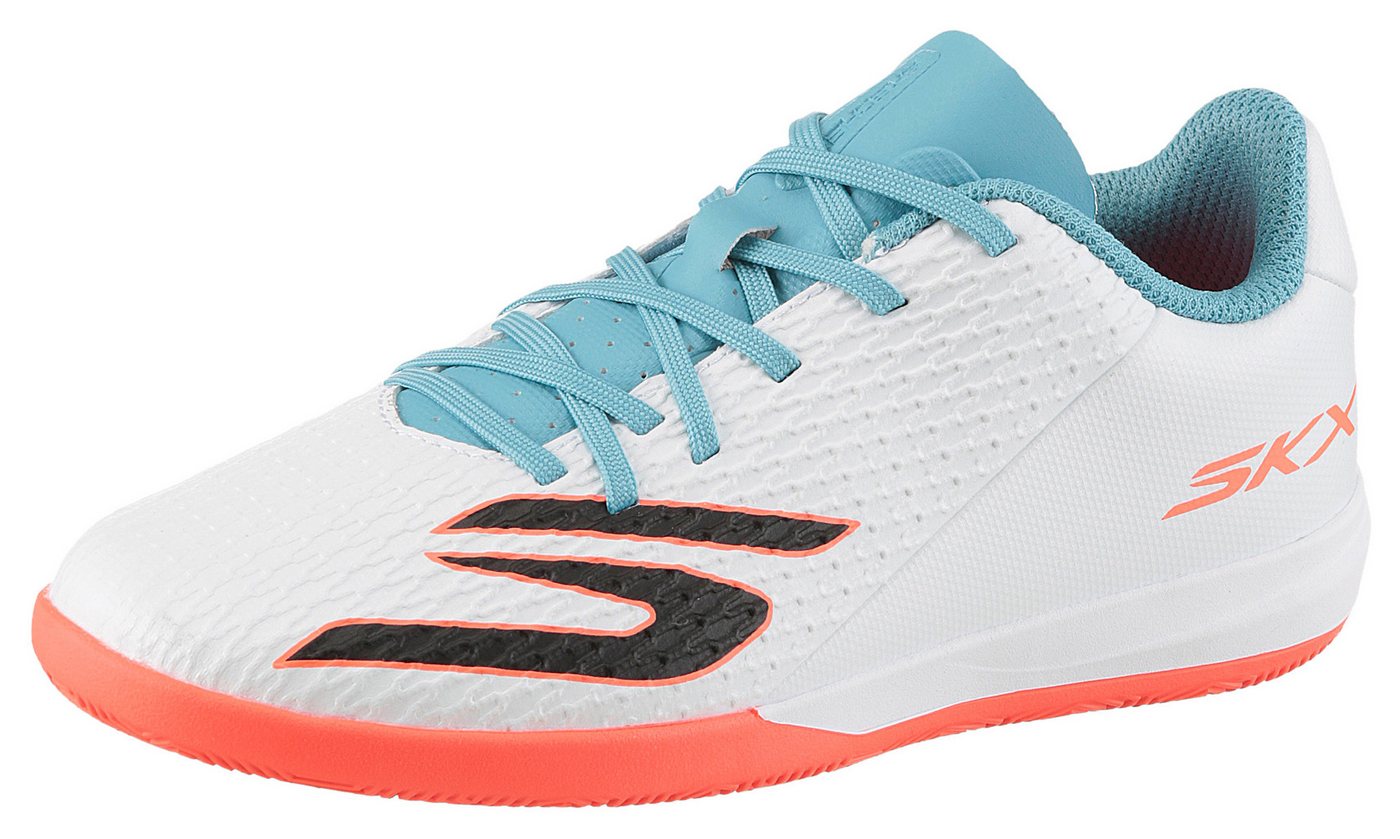 Skechers JR YOUTH IC, Skechers Skx_2 Jr Youth Ic Fußballschuh Indoor Court Schuh mit leichter Skechers Move Foam™-Dämpfung