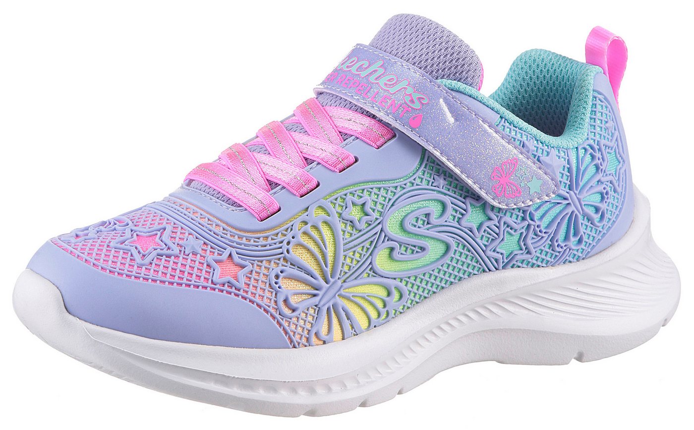 Skechers JUMPSTERS 2.0 Sneaker, Klettschuh, mit wasserabw. Funktion, Größenschablone zum Download