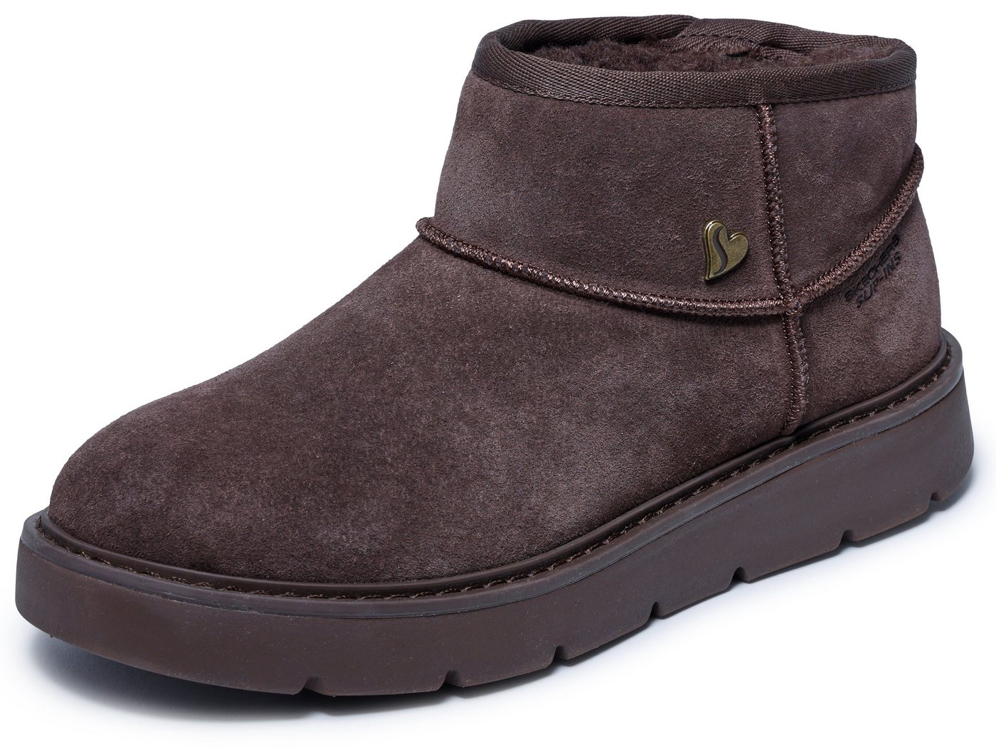 Skechers KEEPSAKES COZY-COZY MINI Winterboots Snowboots, Schlupfstiefel mit Plateausohle