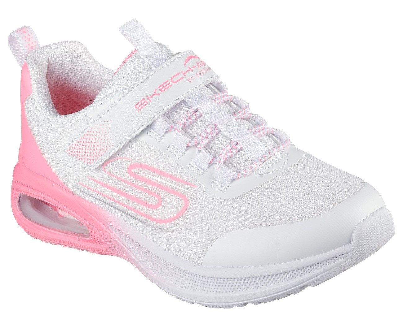 Skechers MICROSPEC MAX ADVANCE Sneaker, Slip-OnSneaker, Klettverschluss,S-Logo, Größenschablone zum Download