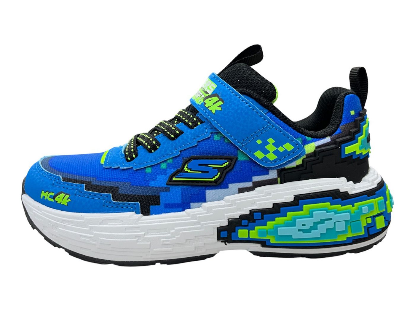 Skechers Kinder Sneaker MEGA-CRAFT 4K 402160L/BLLM blue/lime Sneaker