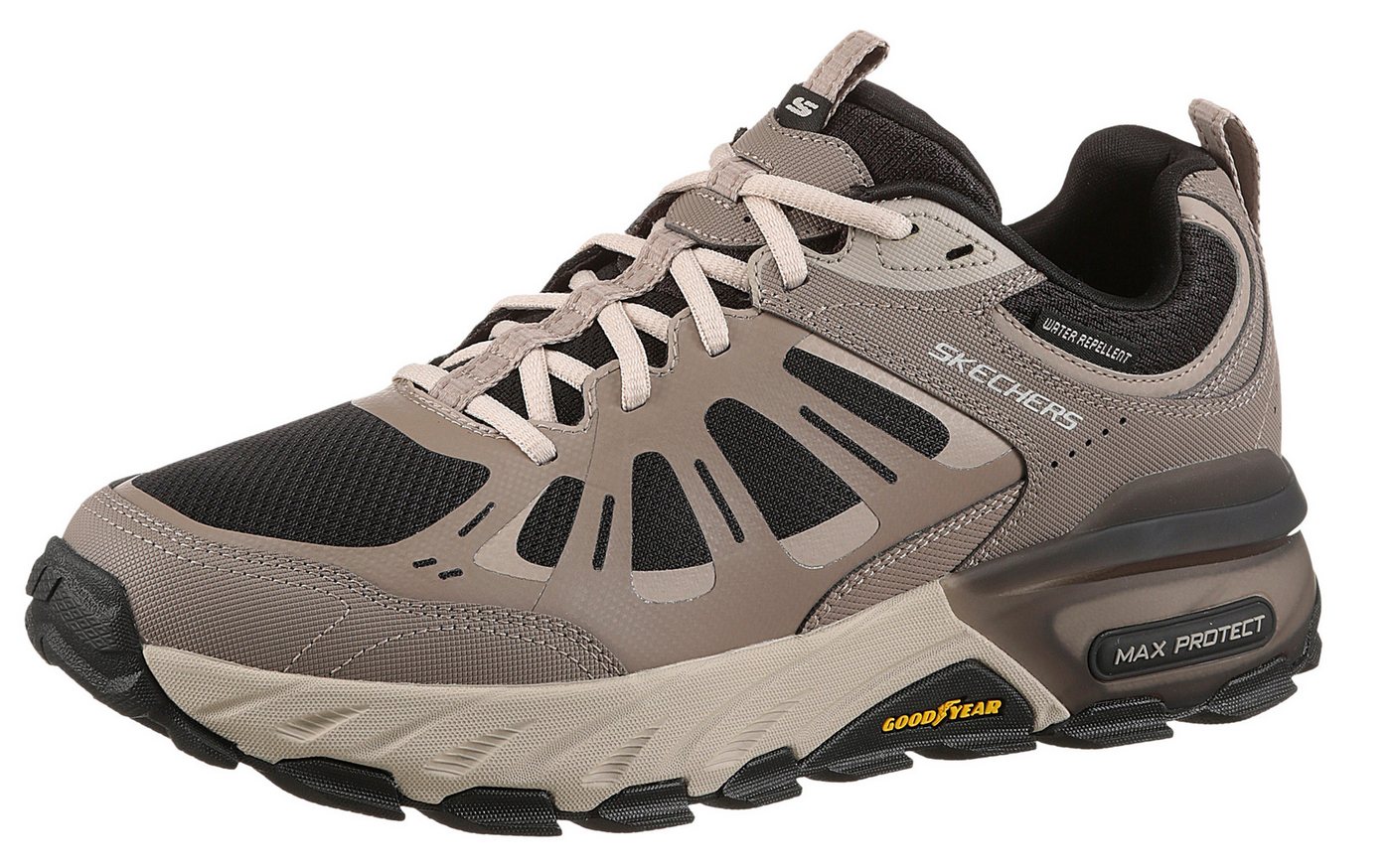 Skechers MAX PROTECT Outdoorschuh Trekkingschuh mit rutschhemmender Goodyear Laufsohle