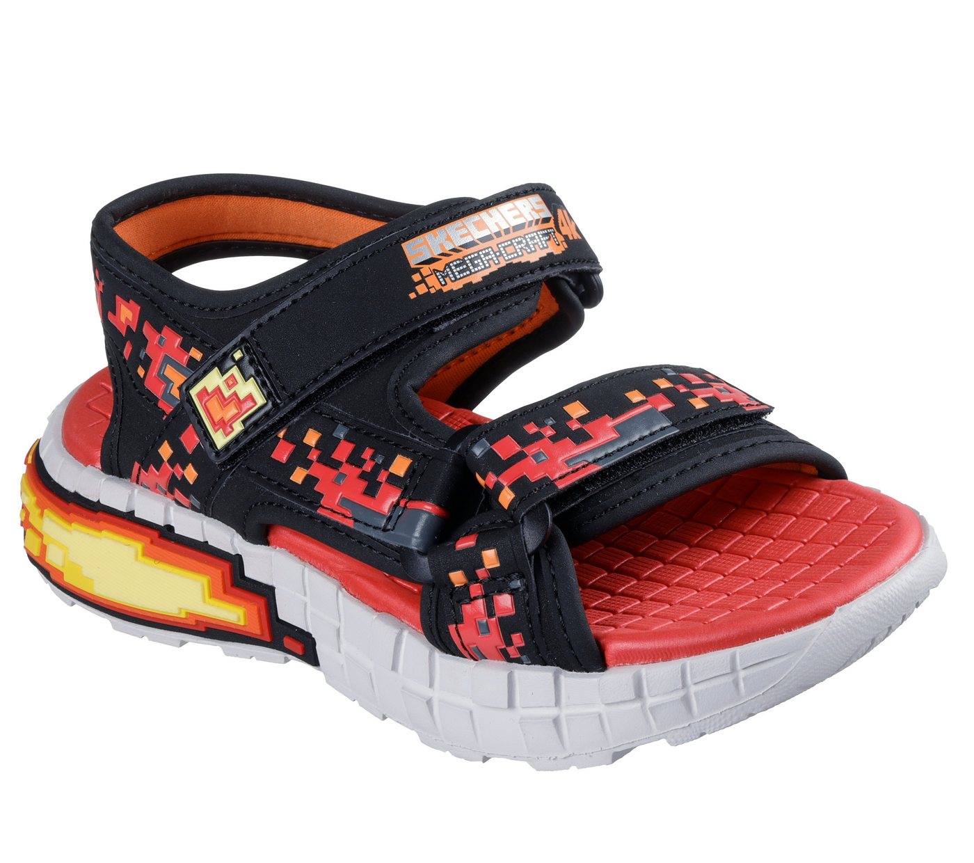 Skechers MEGA-SPLASH 4K Sandale Mega Craft Sandale mit Klettverschluss, Größenschablone zum Download