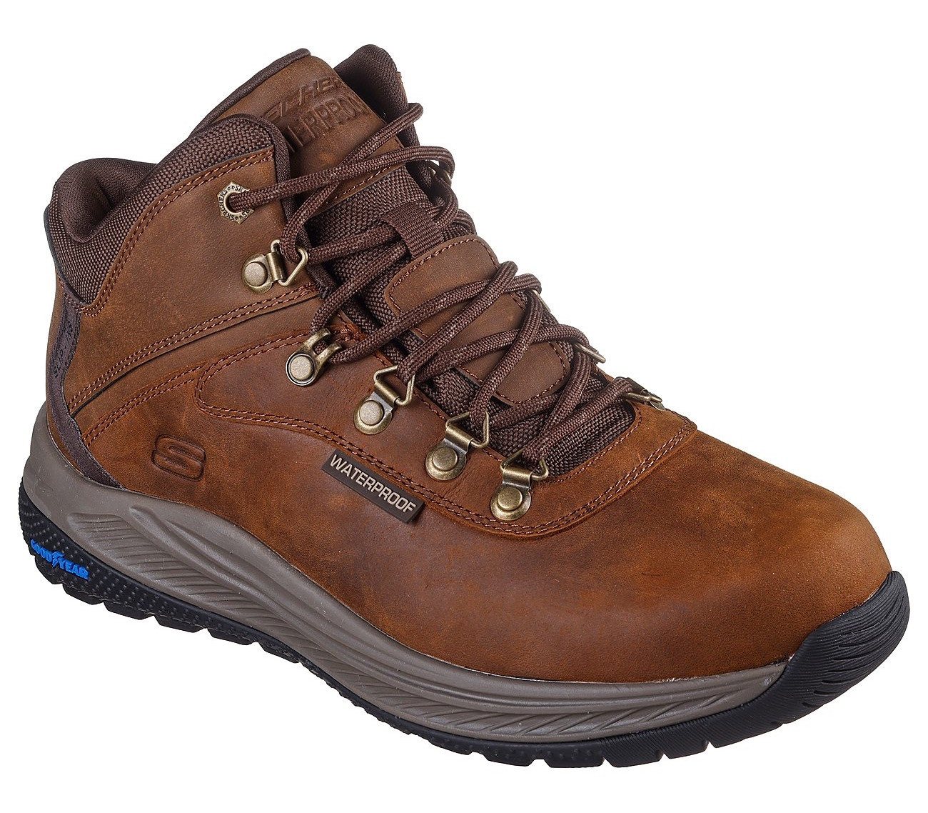 Skechers MEROE-PIKEMAN Trekkingschuh Trekking-Boots, Sneaker mit Fersenkissen
