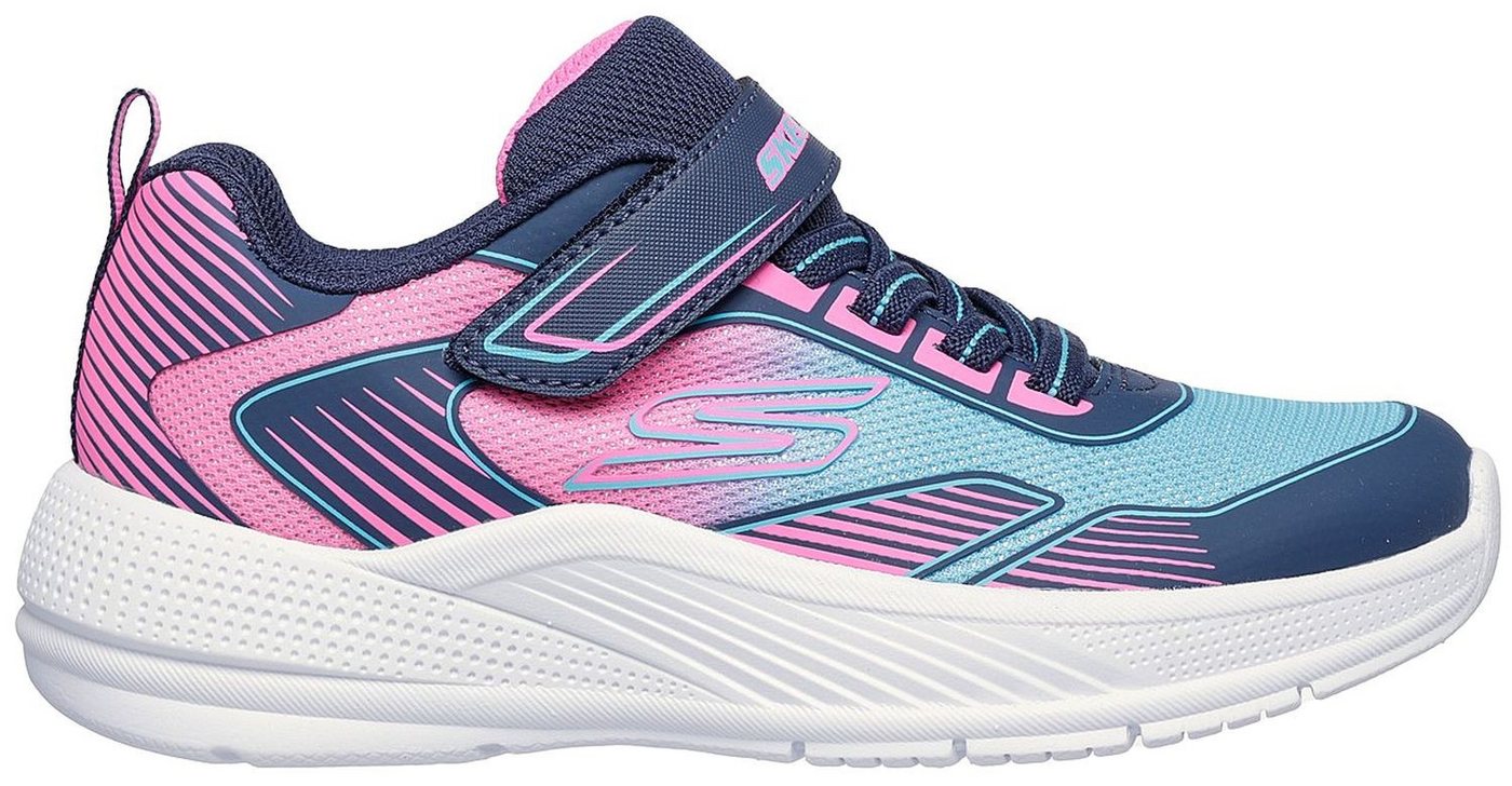 Skechers Microspec Advance Oasis Point Blau NVMT Sneaker
