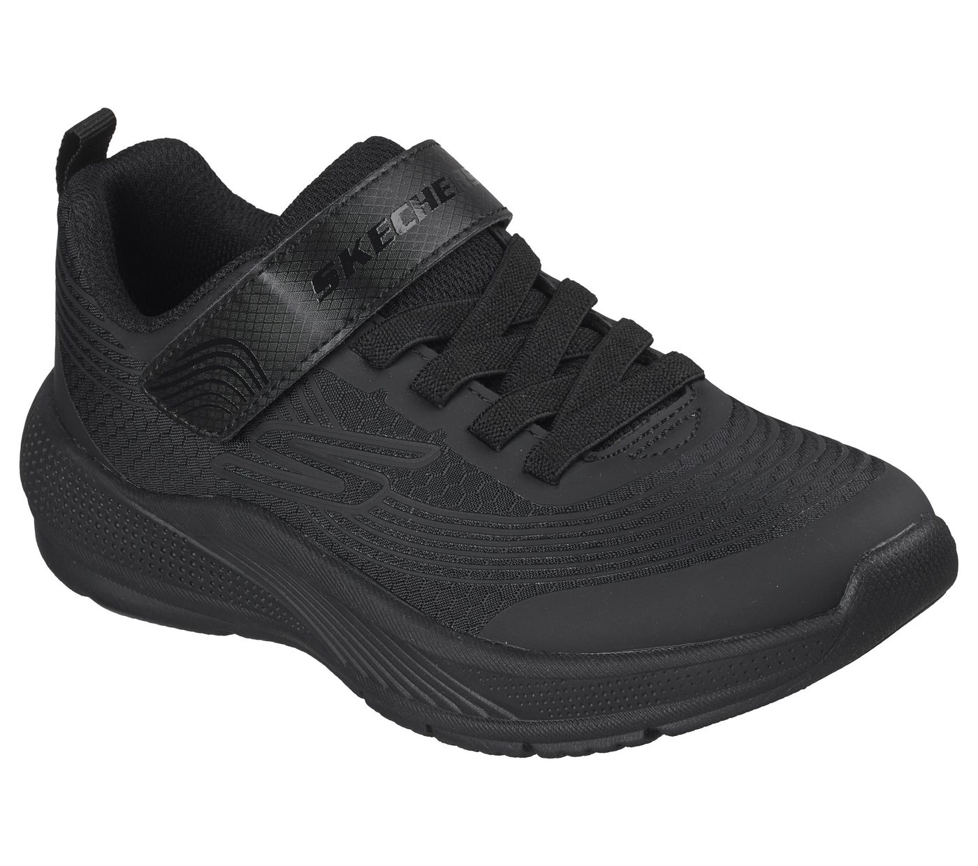 Skechers MICROSPEC ADVANCE Sneaker Klettschuh in cooler Farbkombination, Größenschablone zum Download