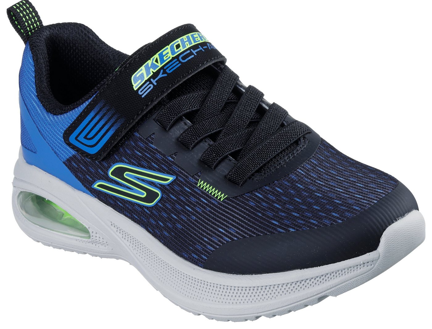 Skechers MICROSPEC MAX ADVANCE Sneaker Freizeitschuh mit Klettverschluss, Größenschablone zum Download