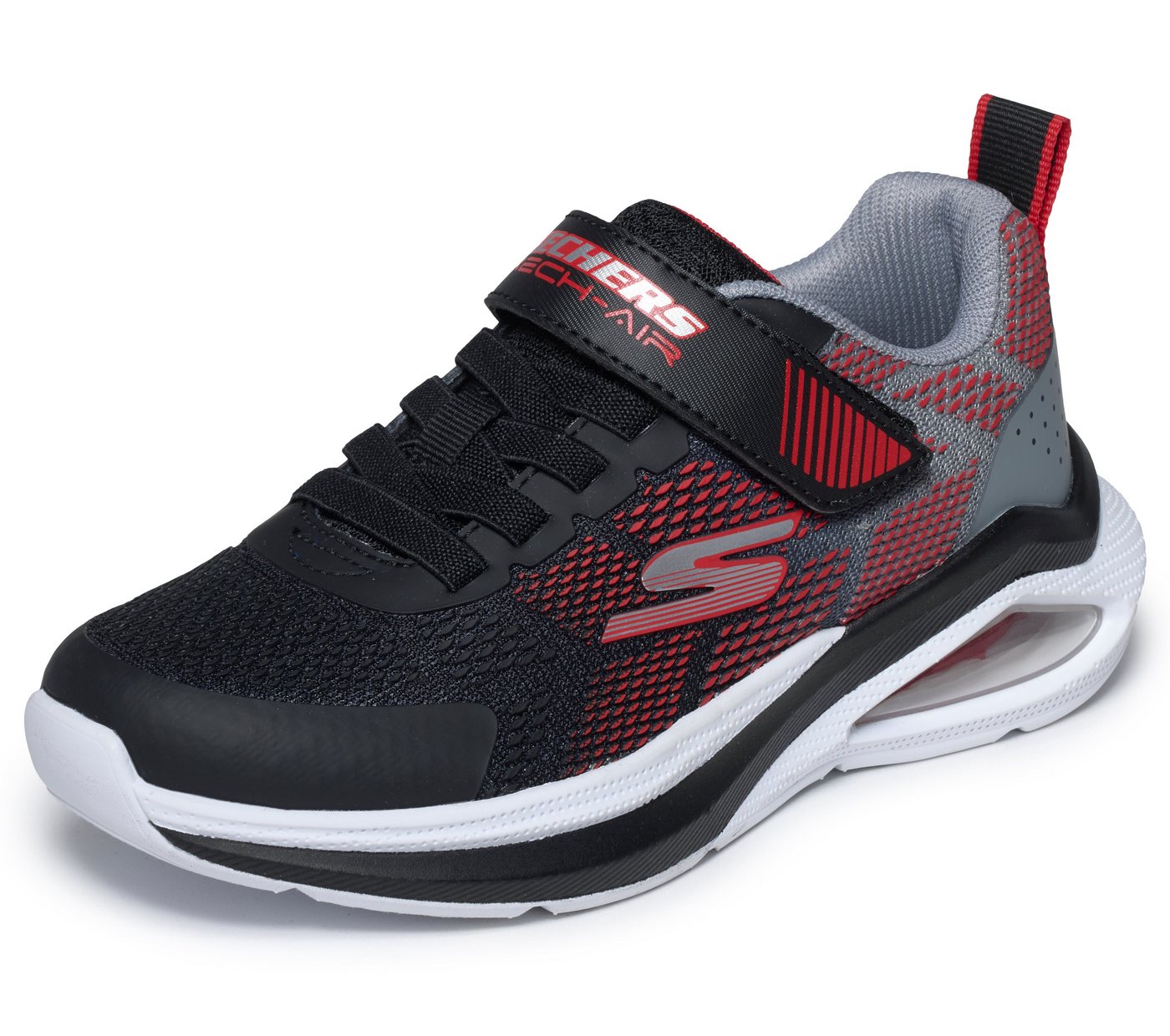 Skechers MICROSPEC MAX VELOCITY Sneaker Klettschuh, Freizeitschuh, Grössenschablone zum Download