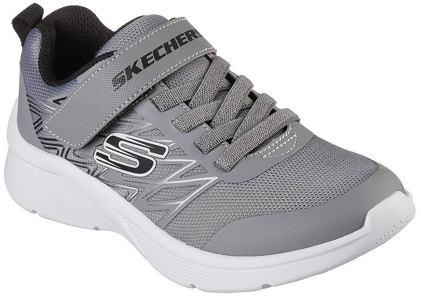 Skechers Microspec Texlor Grau GYBK Sneaker