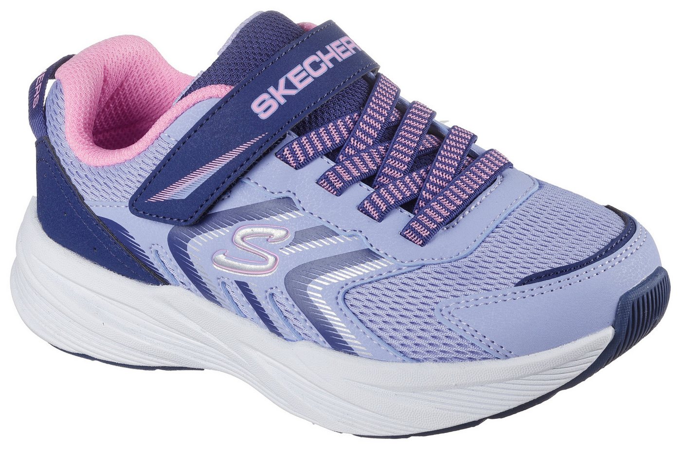 Skechers MICROSPEC TREAD Sneaker Klettschuh mit Gummizug, Größenschablone zum Download