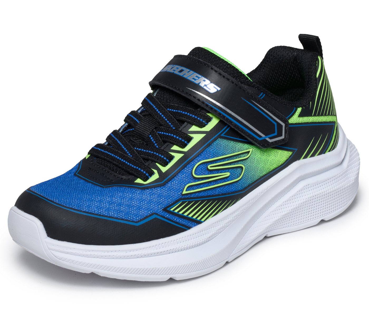Skechers MICROSPEC VELOCITY Sneaker Klettschuh, Schlupfschuh, Grössenschablone zum Download