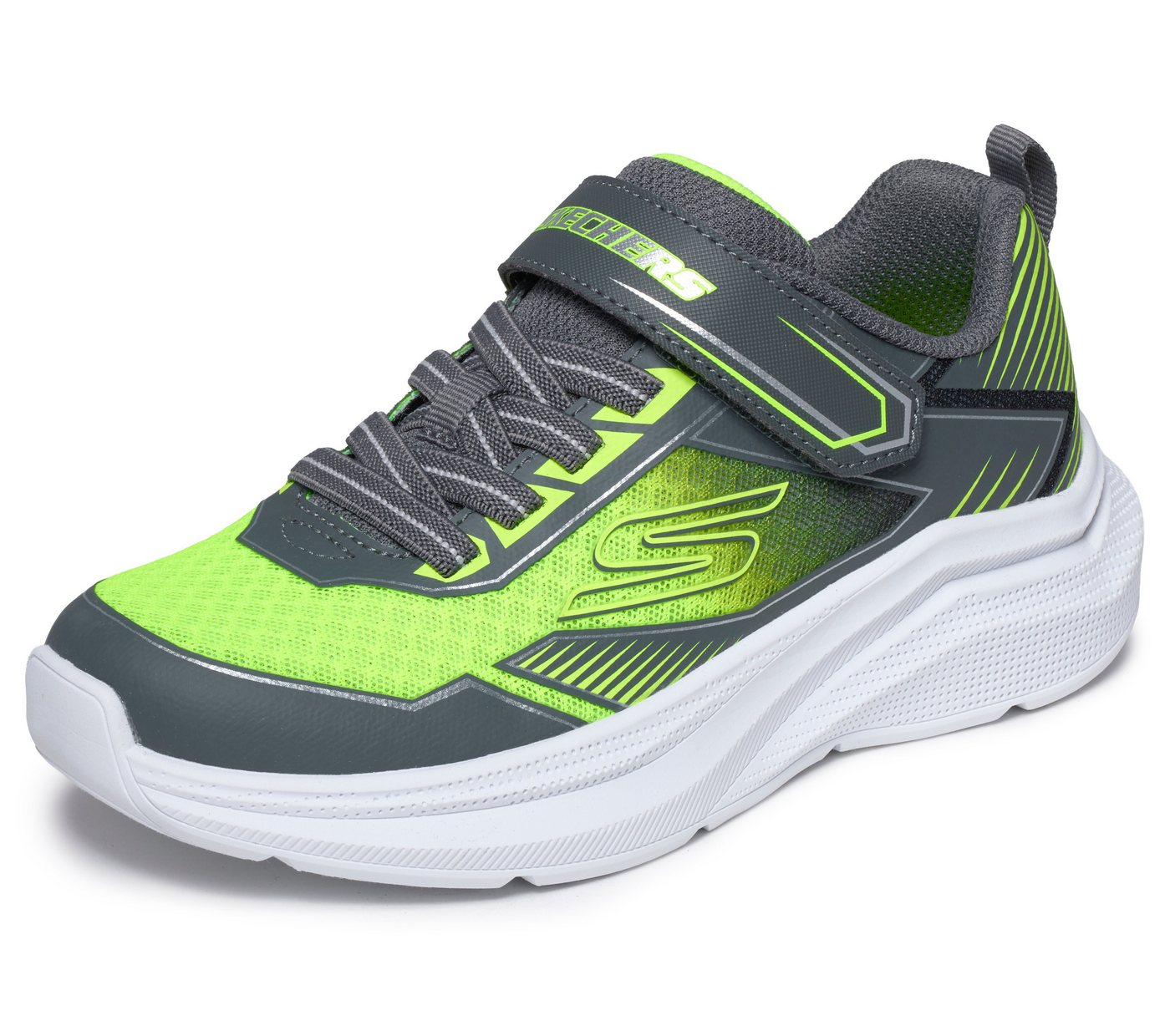 Skechers MICROSPEC VELOCITY Sneaker Klettschuh, Schlupfschuh, Grössenschablone zum Download