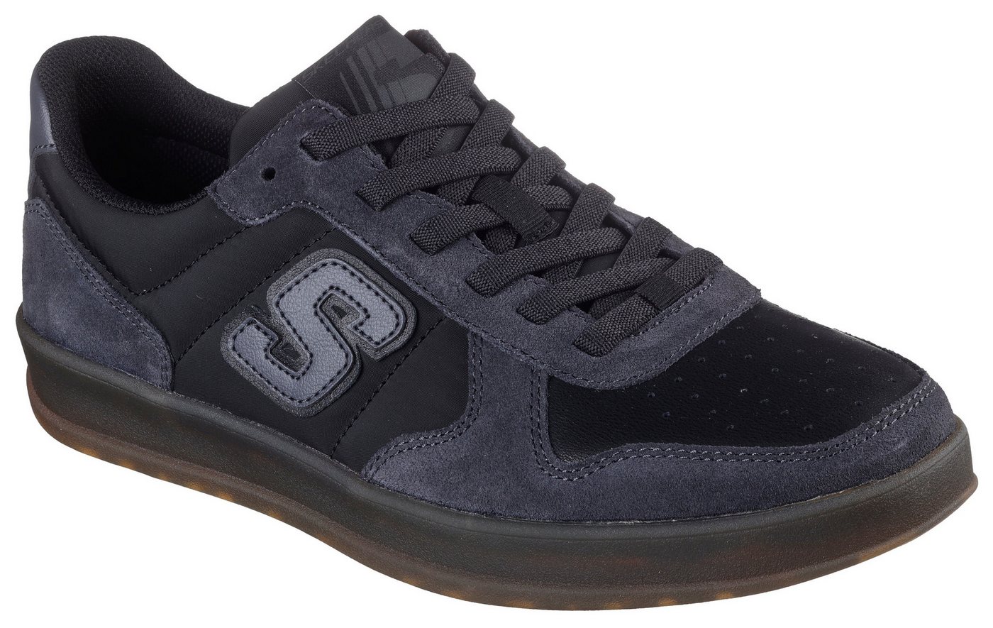Skechers NEW WAVE CUP-CALVEN Slip-On Sneaker, Retro Sneaker, Schnürschuh mit Gummizug