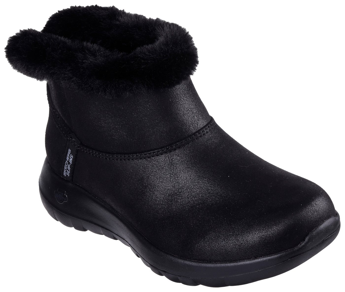 Skechers ON-THE-GO JOY-COZY DREAM Winterboots Schlupfstiefel, Snowboots, Winterschuh mit 5GEN Dämpfung, vegan