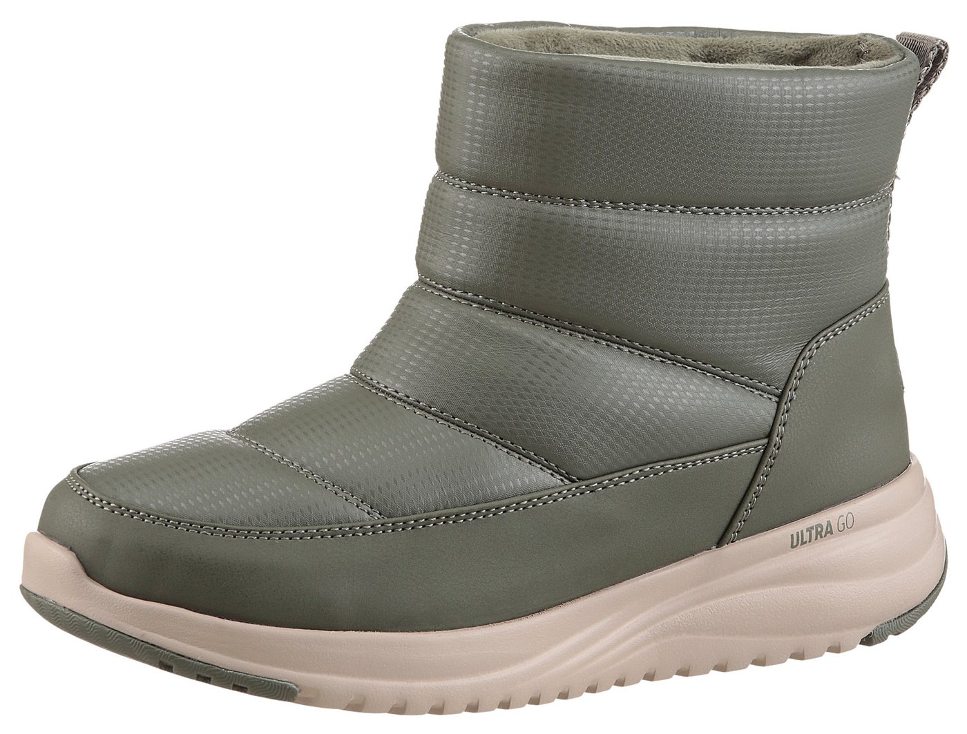 Skechers ON-THE-GO STELLAR Winterboots Snowboots mit gestepptem Schaft