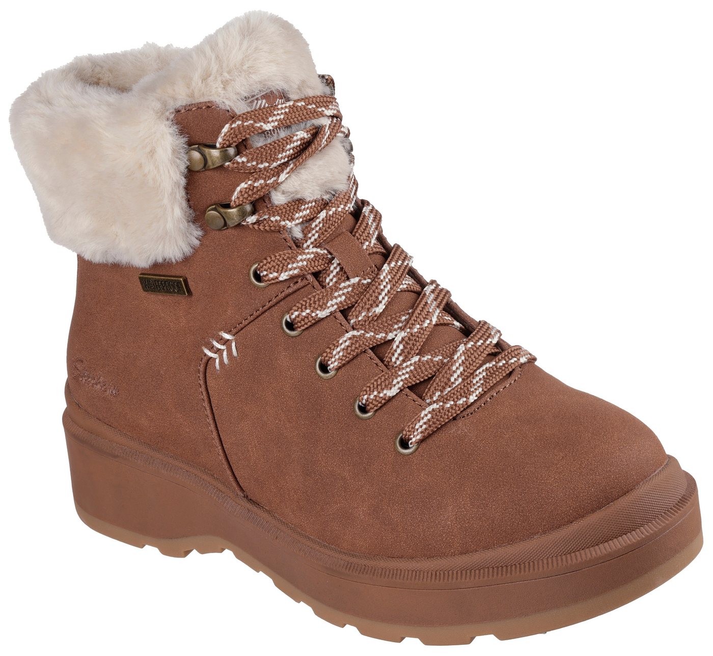 Skechers PARK CITY Winterboots, Trekking Stiefel, Schnürstiefel mit Warmfutter