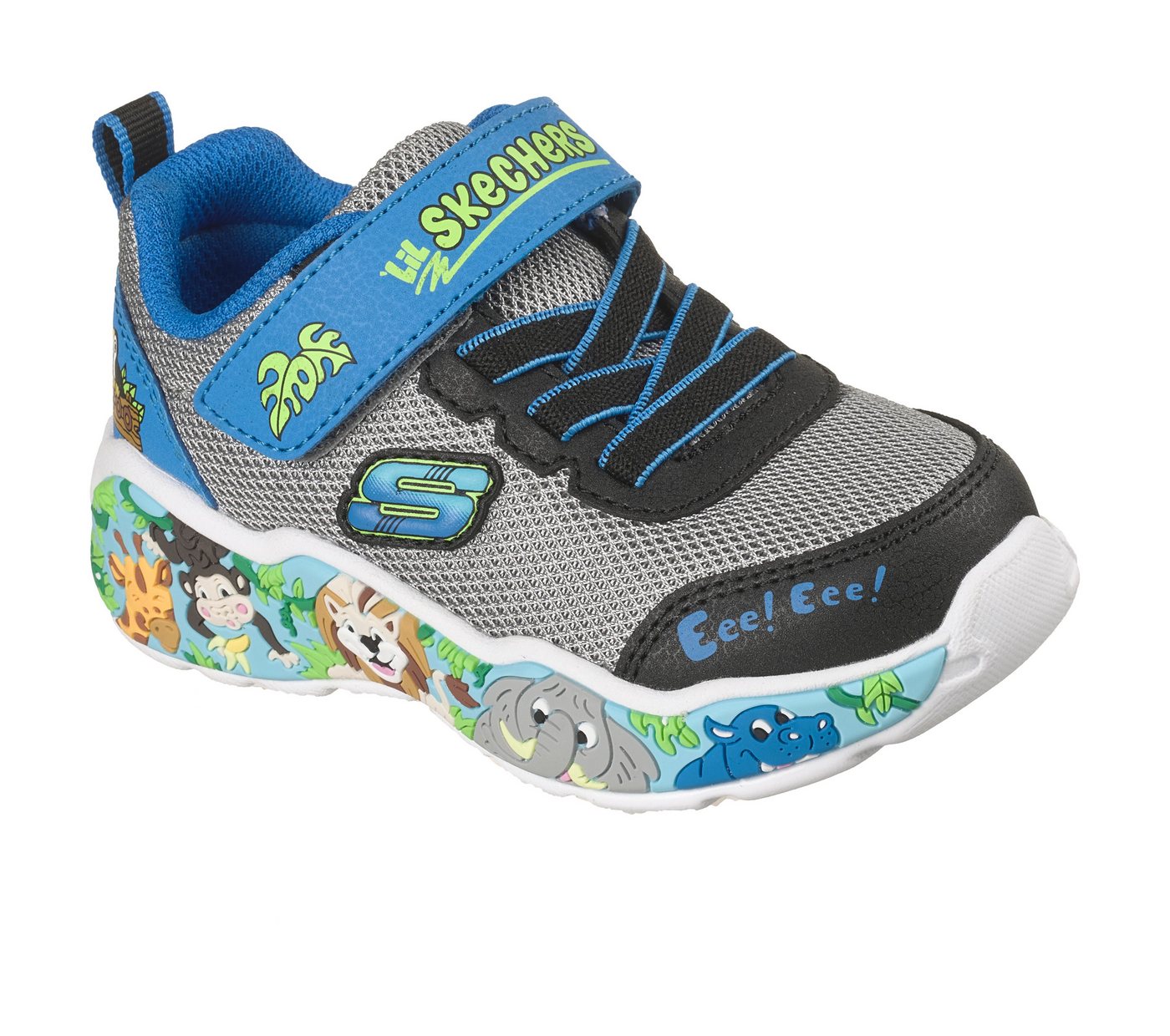 Skechers PLAY SCENE Lauflernschuh Freizeitschuh mit bedruckter Sohle, Größenschablone zum Download