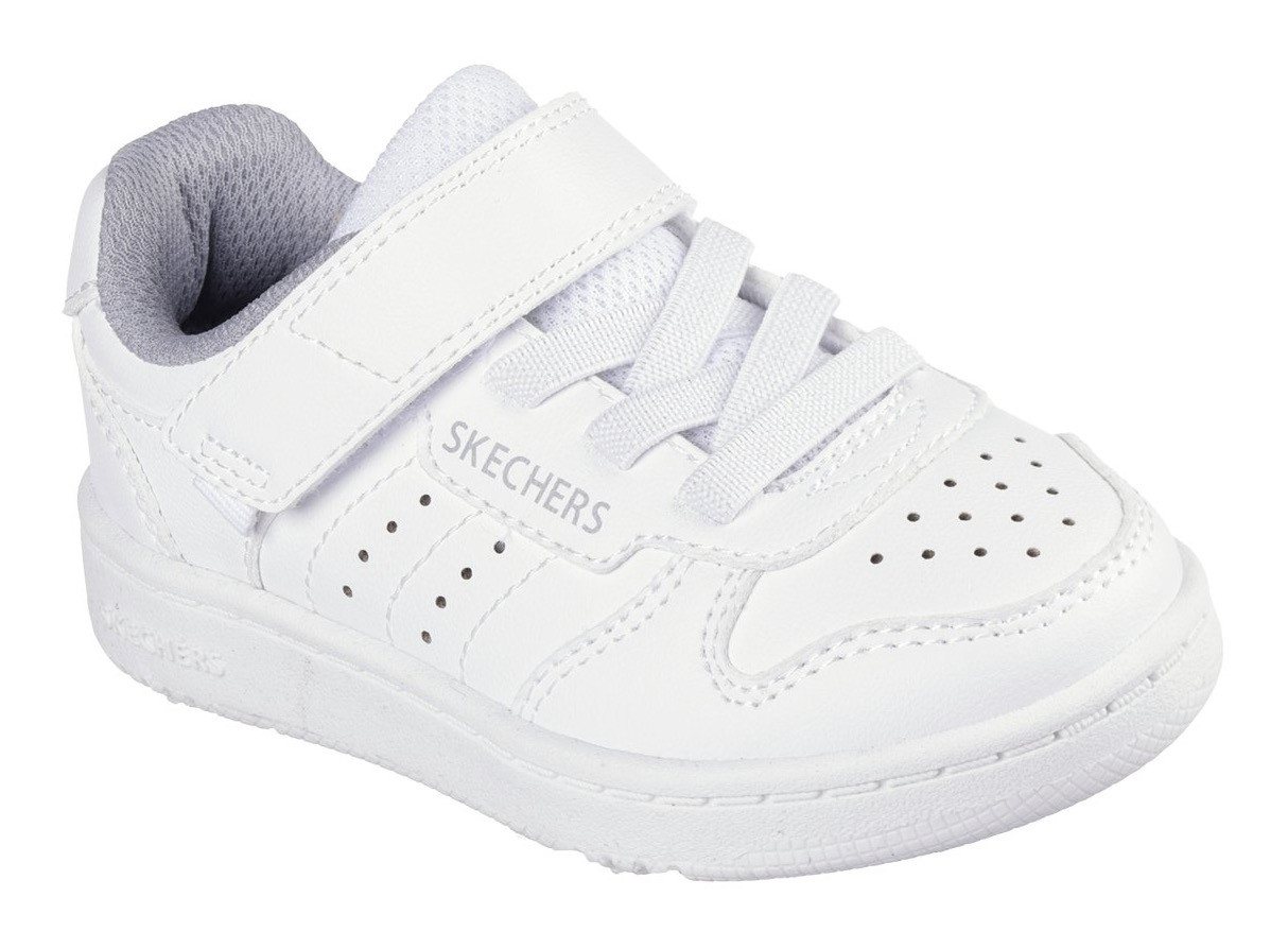 Skechers QUICK STREET Lauflernschuh, Retro Sneaker mit Klettverschluss, Größenschablone zum Download