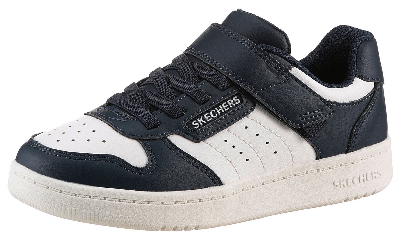 Skechers QUICK STREET Sneaker, Retro Sneaker mit Klettverschluss, Größenschablone zum Download