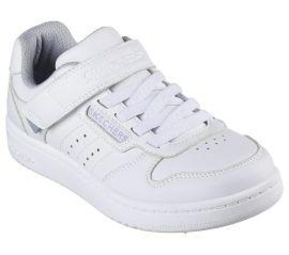 Skechers Quick Street white Klett Trainingsschuh
