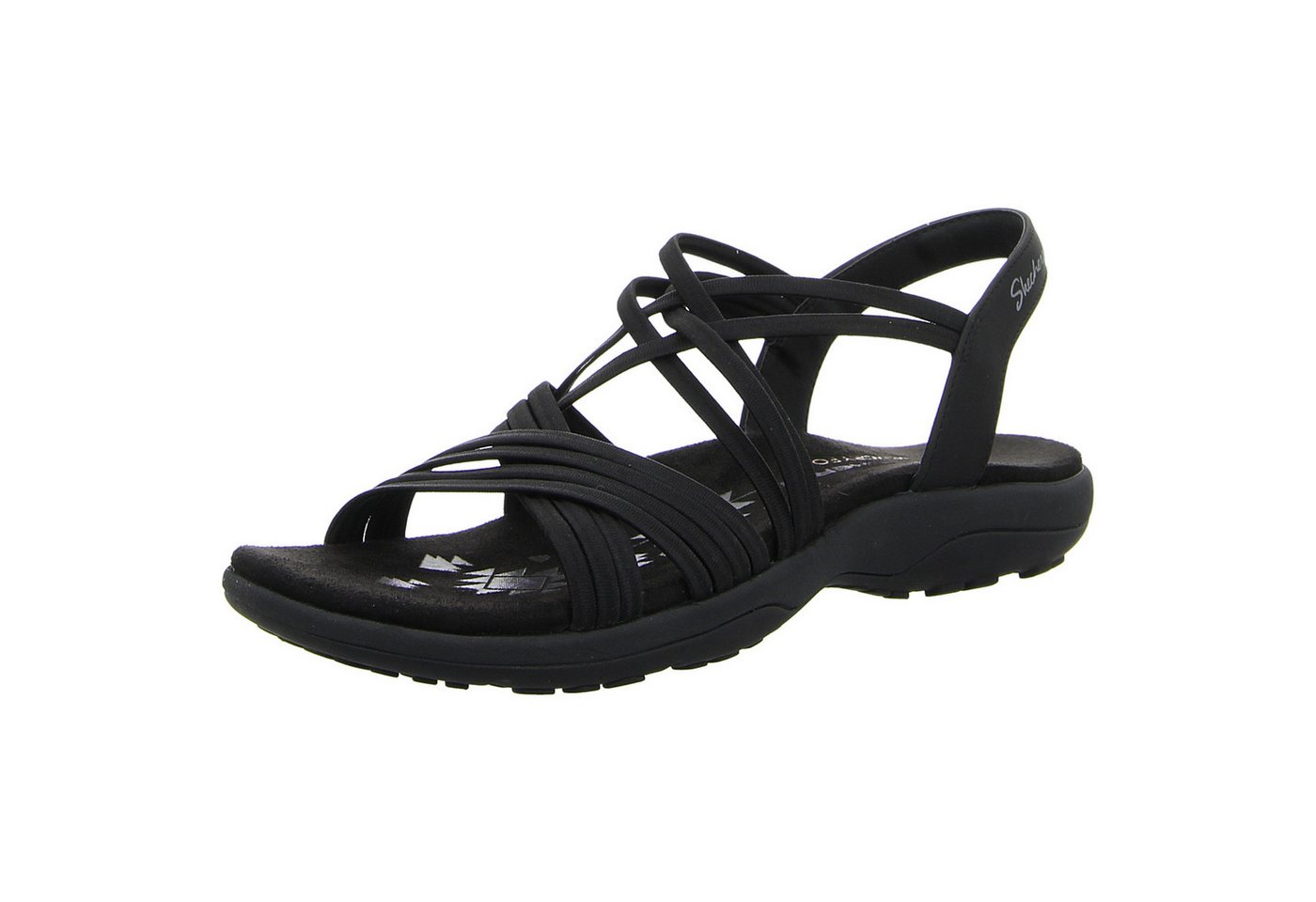 Skechers Reggae Slim Sandale (schwarz)