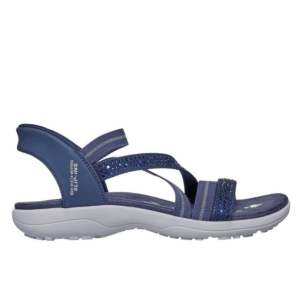 Skechers - REGGAE SLIM SUMMER SPARKLE - Blau Sandalette (blau)