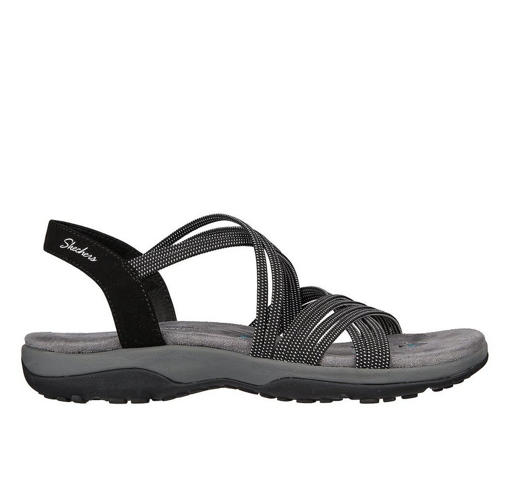 Skechers - Reggae Slim Turn It Up - Schwarz Sandalette