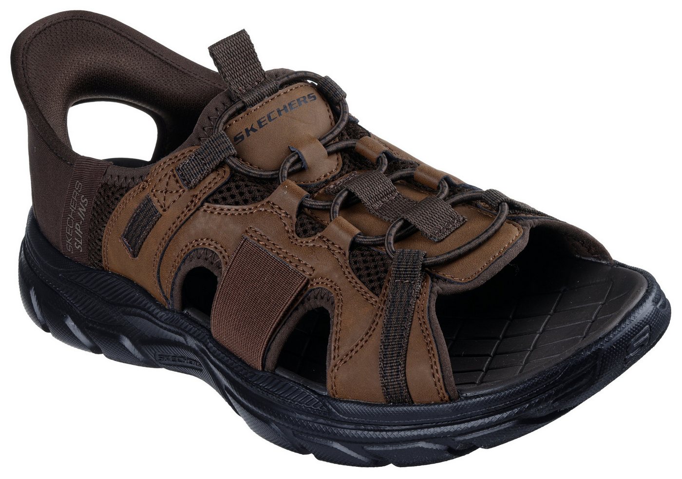 Skechers REVOLTED SS-MERRICK Sandale, Trekkingsandale, Outdoorschuh mit Heel Pillow Funktion