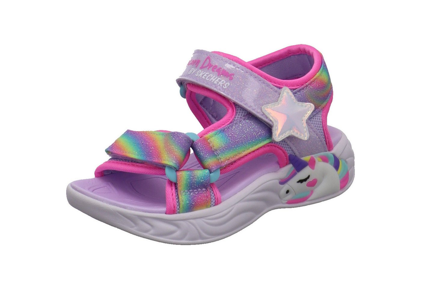 Skechers S Lights Unicorn Dreams Sandal Dreamy Unicorns Sandale
