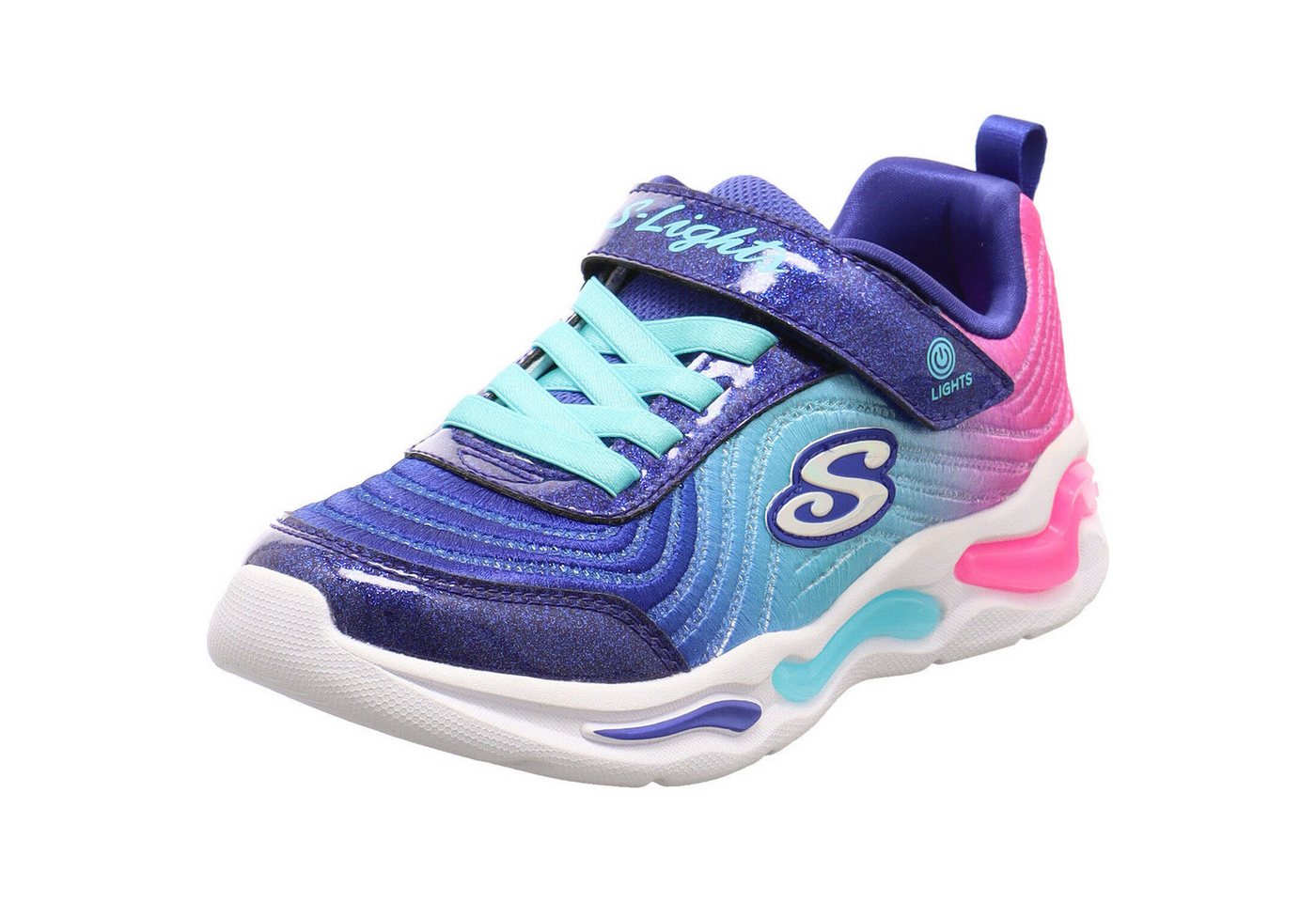 Skechers S Lights Wavy Beams Ombre Express Sneaker