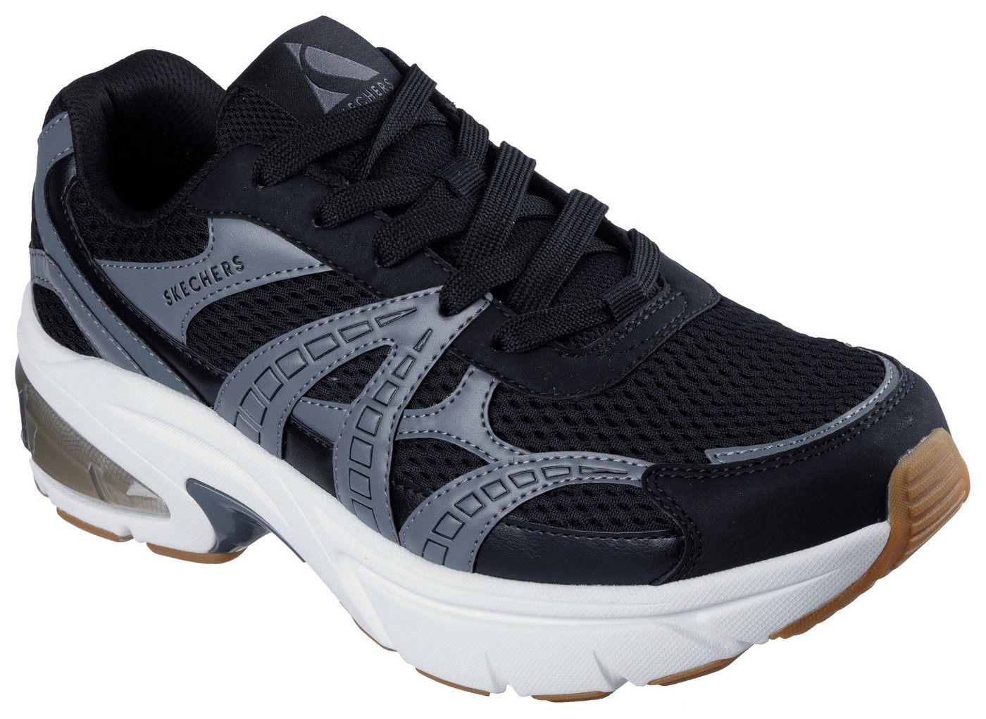 Skechers SHADOW Sneaker, Chunky Sneaker, Schnürschuh mit auffälliger Laufsohle