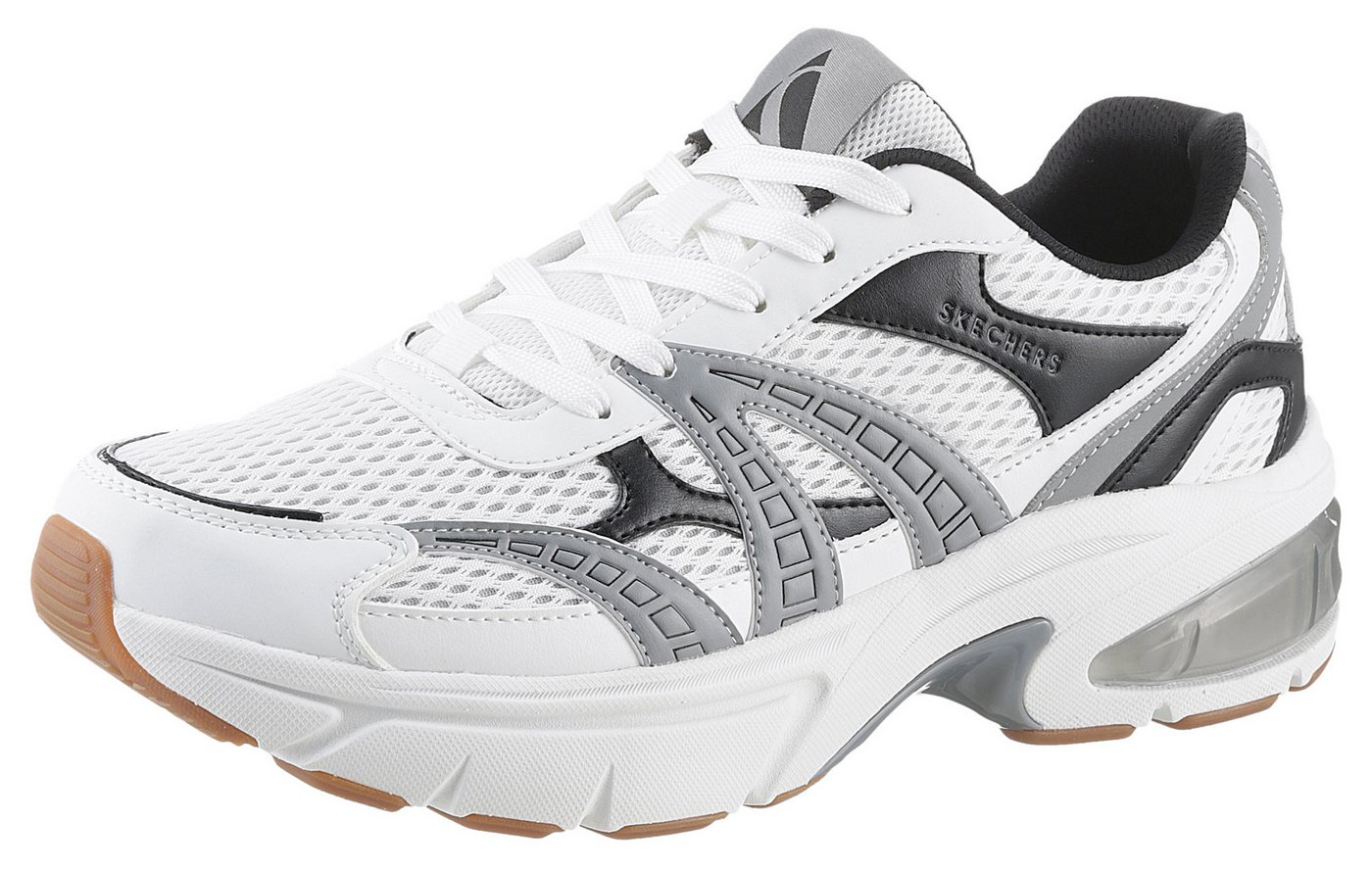 Skechers SHADOW Sneaker, Chunky Sneaker, Schnürschuh mit auffälliger Laufsohle