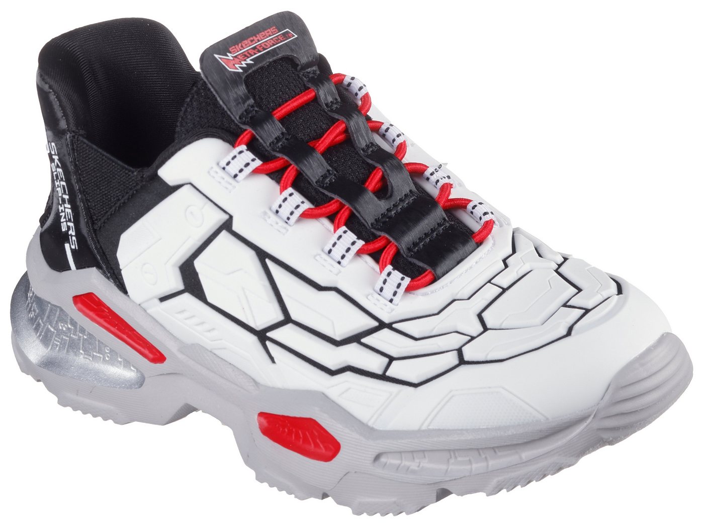 Skechers SKECH-BOTS Slip-On Sneaker, Sneaker mit Slip-In Funktion, Größenschablone zum Download