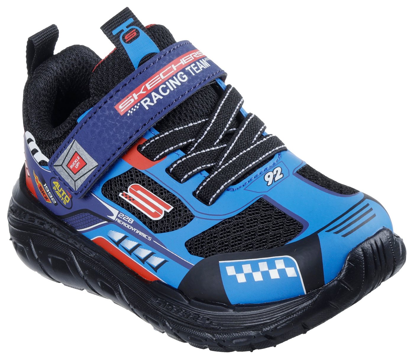 Skechers SKECH TRACKS Lauflernschuh Sneaker mit vielen coolen Prints, Größenschablone zum Download