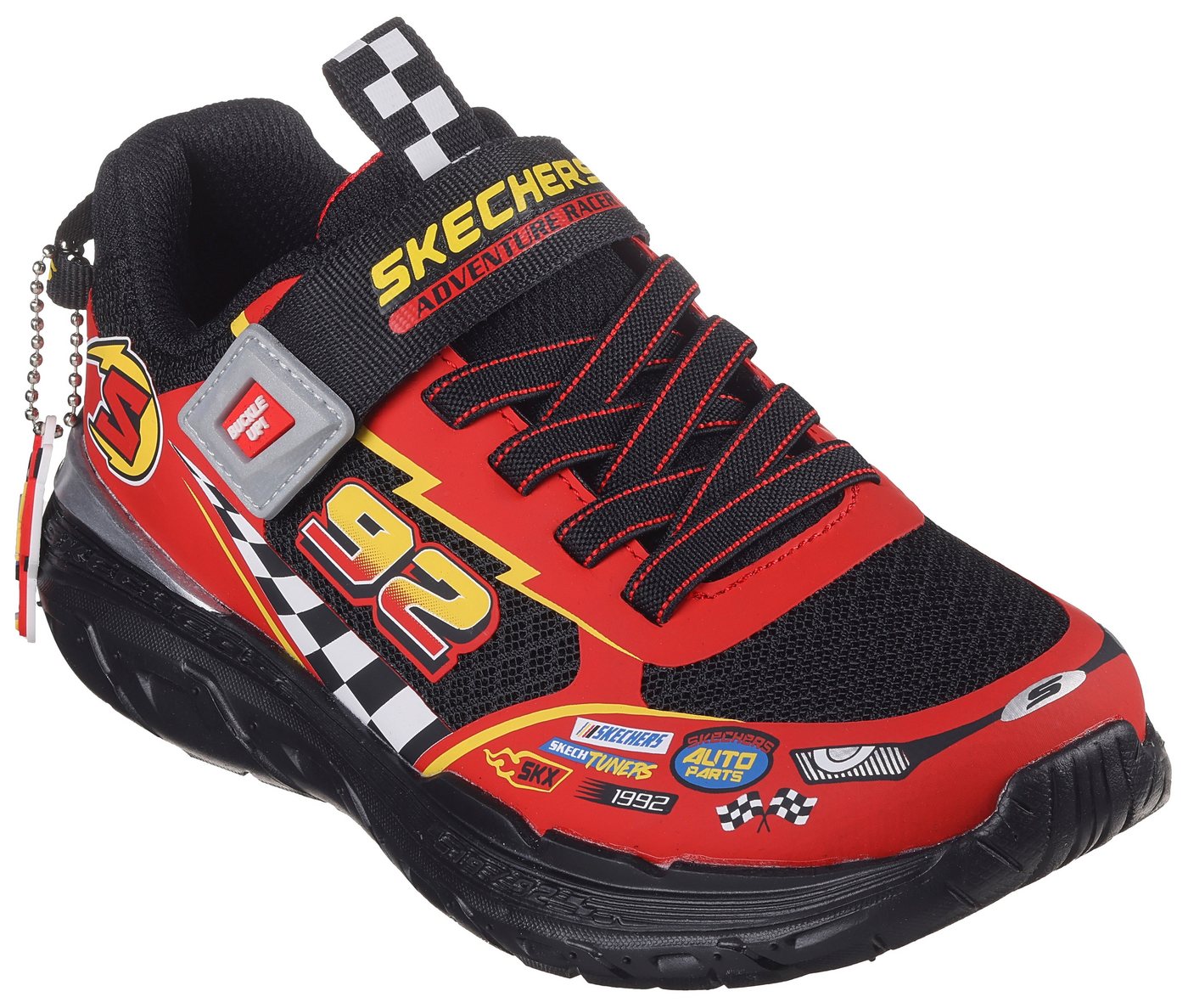 Skechers SKECH TRACKS Sneaker Sneaker, Freizeitschuh mit Rennwagen, Größenschablone zum Download