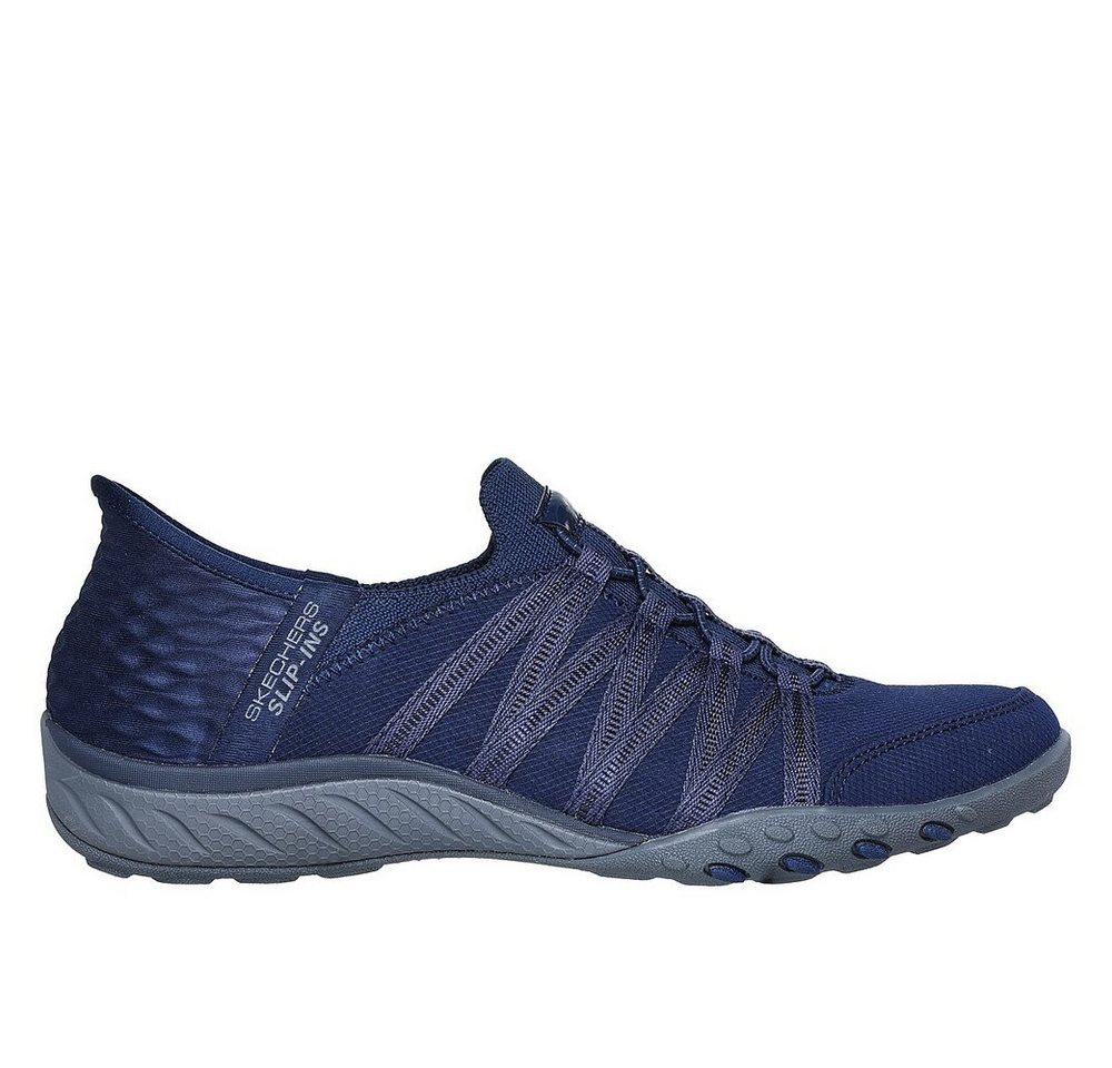 Skechers – Slip ins: Breathe-Easy – Blau Slipper