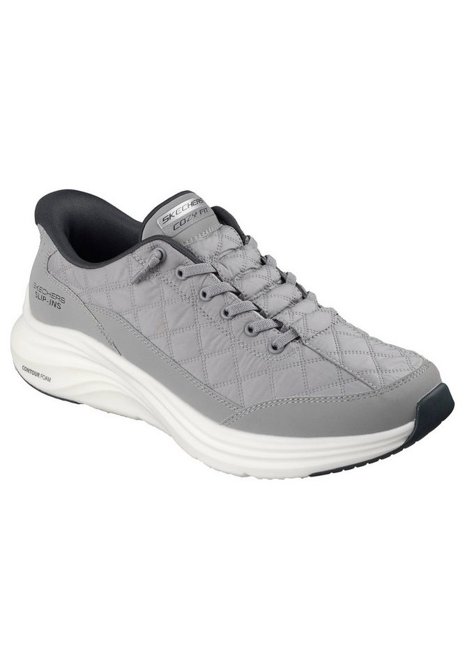 Skechers Slip-ins: Contour Foam - Cozy Fit Sneaker (grau)
