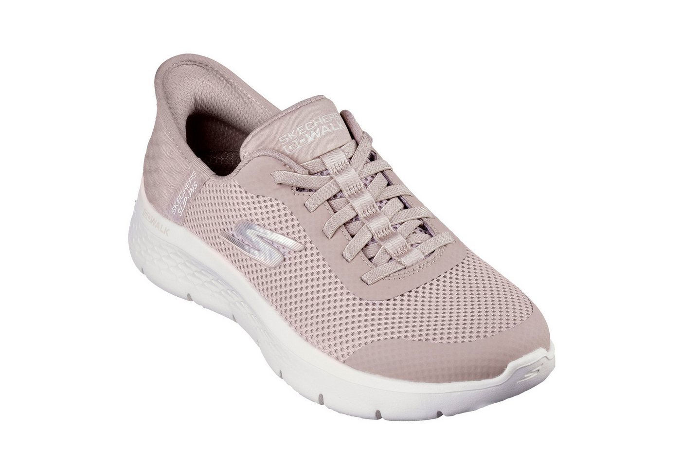 Skechers Slip-Ins: GO WALK Flex - Grand Entry Slip-On Sneaker mit Markendetails