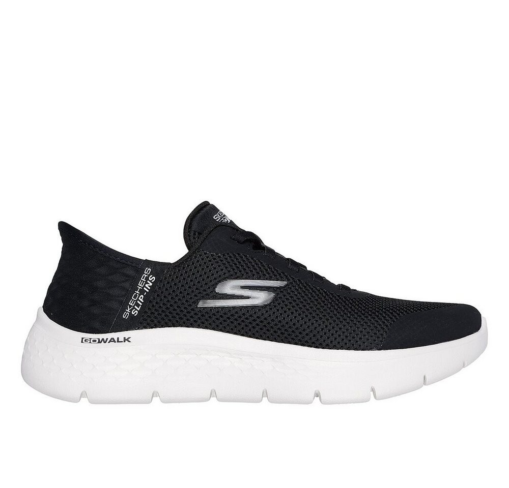 Skechers – Slip ins: Go Walk Flex – Schwarz Slipper