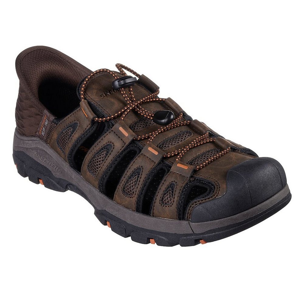Skechers – Slip-Ins: Relaxed Fit Tresmen Norvick – Braun Sandalette