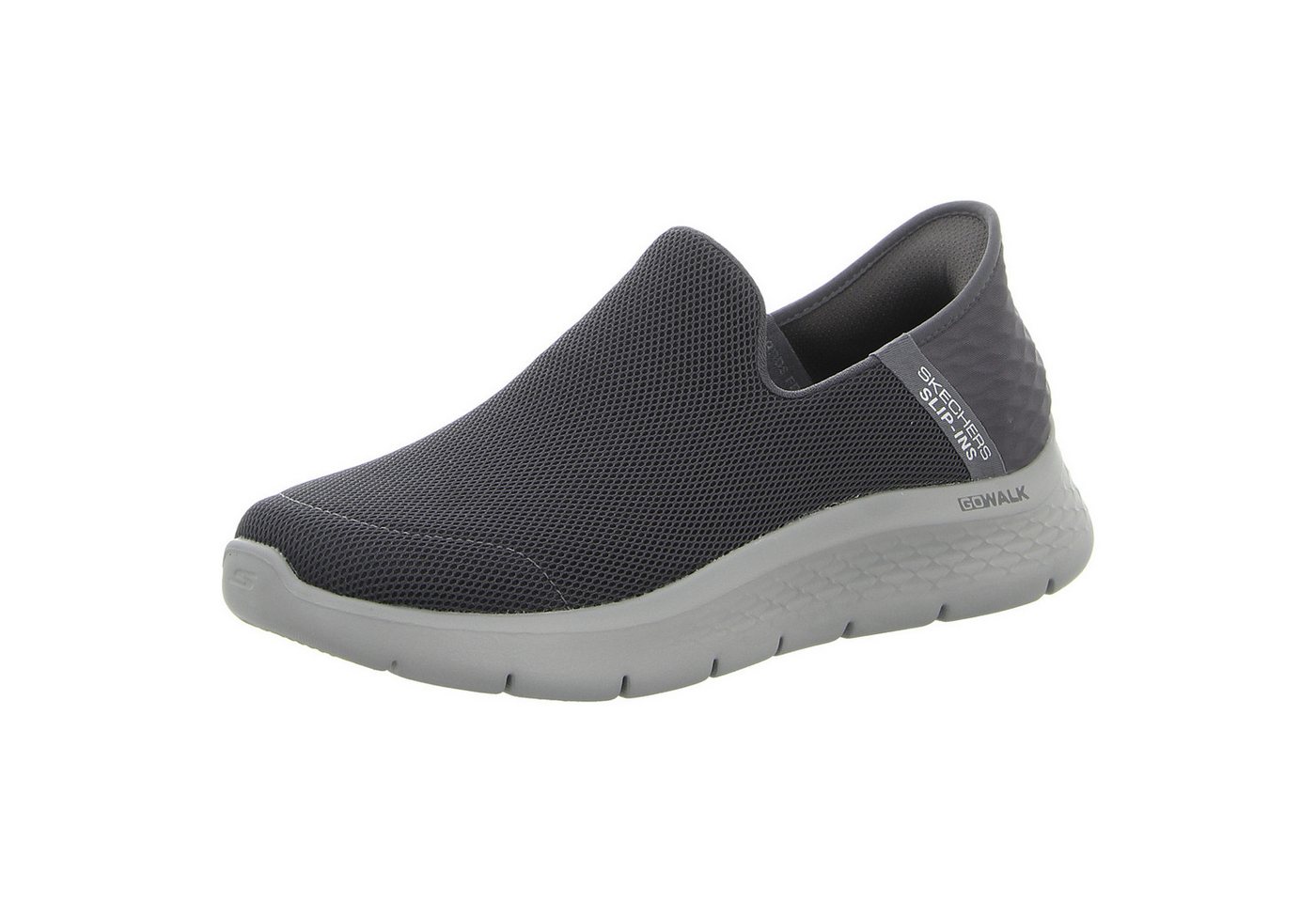 Skechers Slip-Ins Slipper maschinenwaschbar (grau)