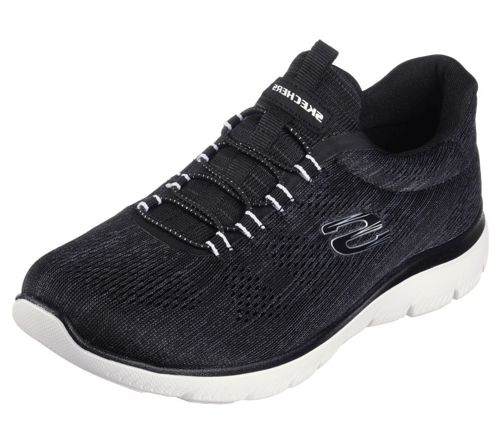 Skechers Slip-On Sneaker (schwarz)