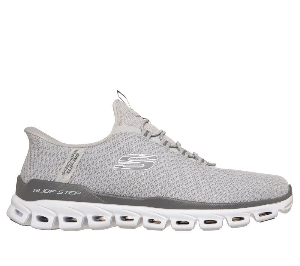 Skechers GLIDE-STEP - NOXUS Slipper (grau)