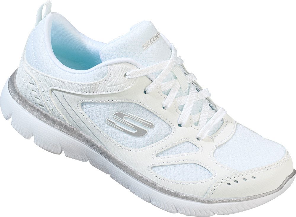 Skechers Sneaker Höchster Tragekomfort – superleicht und sehr flexibel (weiß)