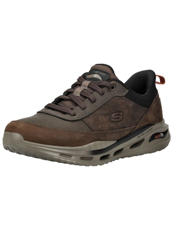 Skechers Sneaker Leder Sneaker (braun)