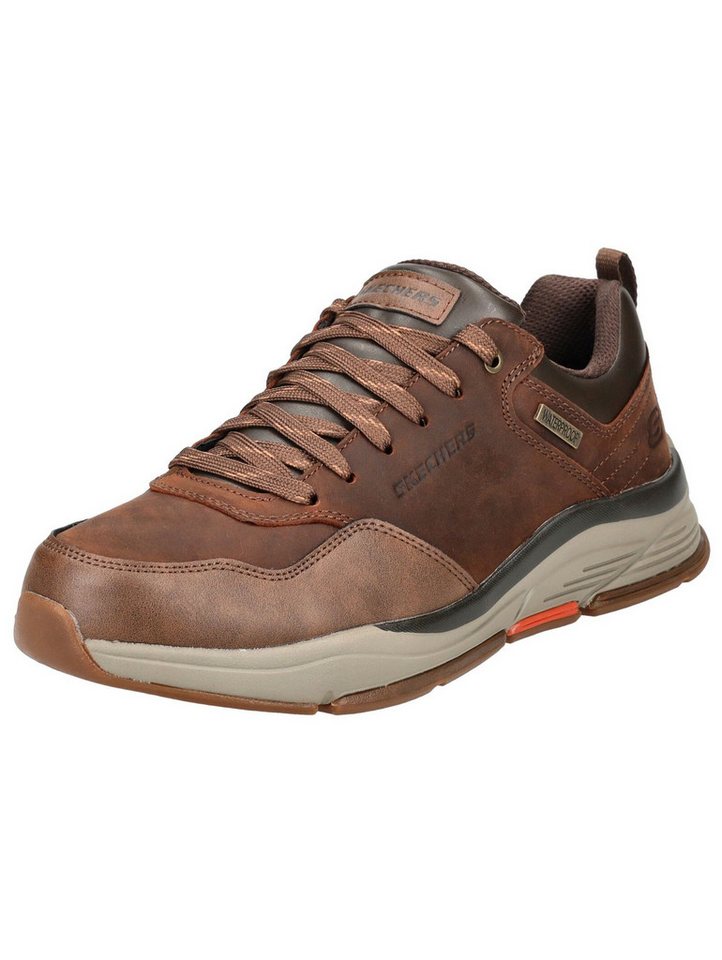 Skechers Sneaker Lederimitat Sneaker (braun)