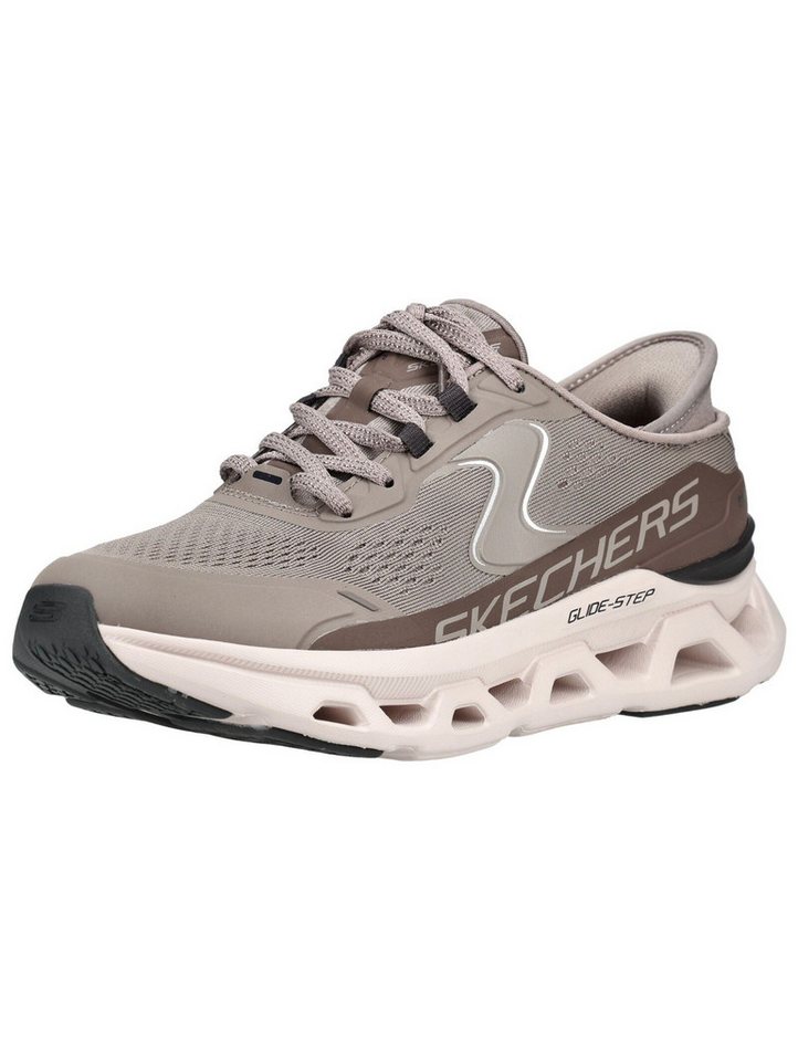 Skechers Sneaker Lederimitat Sneaker (braun)