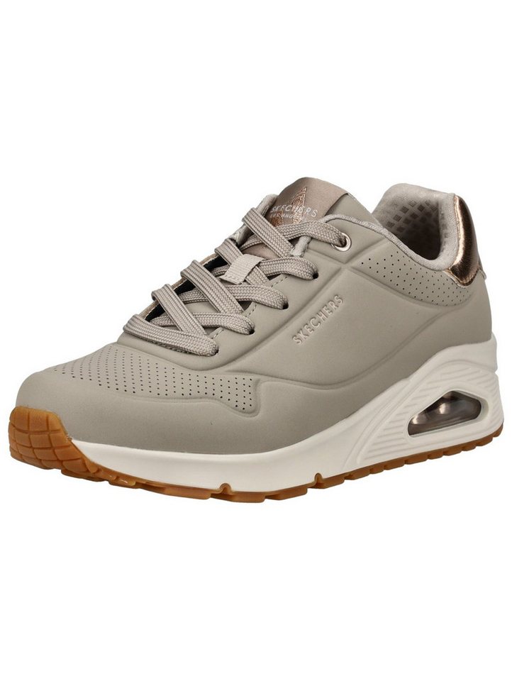Skechers Sneaker Lederimitat Sneaker (grau)