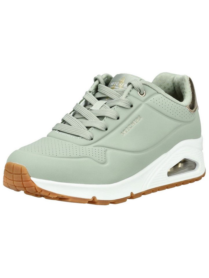 Skechers Sneaker Lederimitat Sneaker (grün)