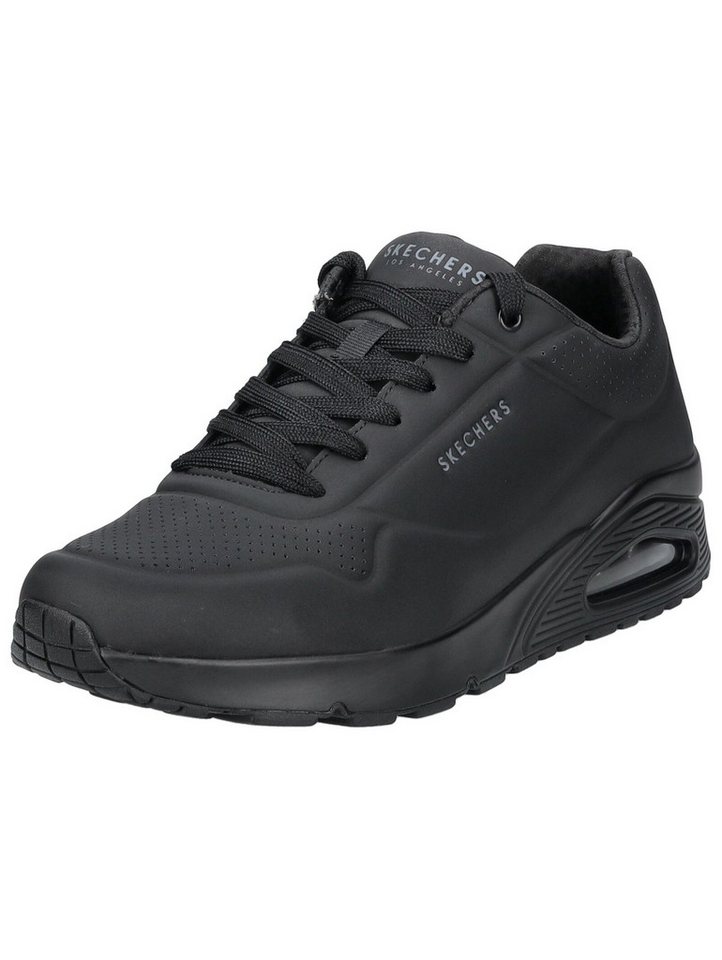 Skechers Sneaker Lederimitat Sneaker (schwarz)
